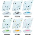 Aidata SpinStation Multifunction Stand for iPad 2, White Shell with White and Blue Base ISP203WN